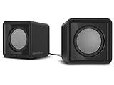 Speedlink TWOXO Stereo PC Speaker - aktive PC Lautsprecher mit 3,5mm Klinkenstecker, kleine PC Boxen...