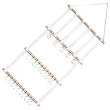 Supvox Holzstab Haarclip Organizer zum Aufhängen Wandhalter für Mädchen Haarbänder und...