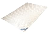 Seiden Sommerdecke Bettdecke Wildseide-Baumwolle 135 x 200 cm Füllung 60% Seide und 40% Baumwolle...