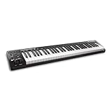 M-Audio Keystation 61 MKIII - Kompakter 61-Tasten MIDI Keyboard Controller mit zuweisbaren Reglern,...