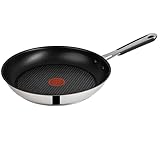 Tefal E30 Jamie Oliver Pfanne 28 cm Induktion -SET3- Bratpfanne hoher Rand, Antihaft-beschichtet,...