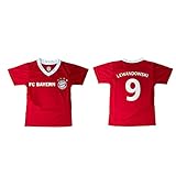 Robert Lewandowski, personalisiertes Fußball-Trikot, Rot, Nummer 9, 1. Trikot, offizielle...