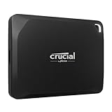 Crucial X10 Pro 4TB Externe SSD Festplatte, bis zu 2100MB/s Lesen und 2000MB/s Schreiben, Portable...