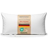 Brönning Made in Germany Daunenkissen 40x80 | 3-Kammer Daunenkissen | Kopfkissen 40x80 Daunen ideal...