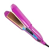 NAVESO Kreppeisen für Haare, Hair Crimper Volume für Flauschige Frisur, Hair Crimper Iron Square...