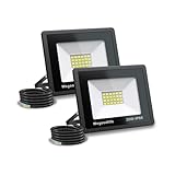 Wegoodlife 2 Stück 20W LED Strahler Außen, Superhell 1510LM Wandleuchte, 3000K Warmweiß...