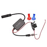 Edsdeyet Universal 12 V Automotive Auto Radio FM Antenne Signal verstärker Verstärker für Marine...