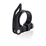 Dreamil Fahrrad Sattelklemme mit Schnellspanner Aluminium Sattelstützenklemme 31,8 mm Rohrklemme...
