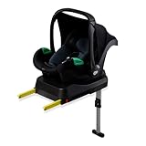 Kinderkraft MINK PRO i-Size 40-75 cm Babyschale, Kindersitz mit isofix MINK FX-Basisstation,...