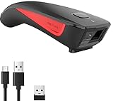 NETUM C990 Bluetooth 2D QR Barcode Scanner Wireless kompatibel mit kleine Tasche USB 1D 2D QR Code...