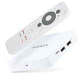 Zehnder KP-1, KICKPI IPTV Box, 4K UHD, Android 11, Streaming, Netflix, Prime Video, YouTube, Google...