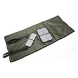 coserori Karpfenangeln, schnell zusammenklappbar, Abhakmatte, 3-lagig, Fischschwamm-Pad +...