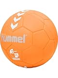 hummel 203606 Unisex Kinder HMLEASY Kids-Handball, Orange/Weiß, 0