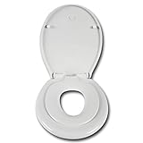 WOLTU WS2584 Kinder Familien WC Deckel, Mit integriertem Kindersitz, mit Magnet-Anschluss zu...