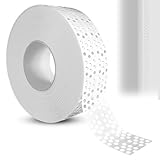 Zinueen Fugenband Trockenbau Eckschiene 50mm x 40m | Tapeteneckleiste Magic Corner Fugendeckstreifen...