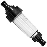 VARIOSAN Wasserfilter inkl. Adapter 15648, 3/4', für Hochdruckreiniger, Pumpe oder Wohnmobil,...