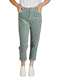 DENIMFY Cordhose Damen Mom Fit High Waist Gerades Bein Stretch DFLisa Cord Hose Pants...
