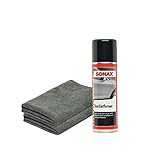 detailmate Bundle - SONAX Teerentferner 0,3L + 2x detailmate Mikrofasertuch 380GSM, 40x40cm - Löst...