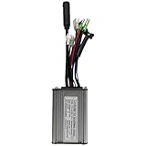 Moliuoly 36/48V 17A E-Bike-Controller für 350W Brushless-Motor, Aluminium + Kunststoff, mit...