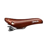 Fahrrad Sattel Schraubenfeder Nieten Braun Vintage