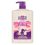 Aussie Bouncy Curls Hydrating Conditioner 1000ml, Tägliche Feuchtigkeitskur für Welliges und...