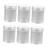 DECOMELODY 6 Stück Teiliges Aluminium Dosenset Kleine Wiederbefüllbare Aufbewahrungsbehälter für...