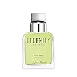 CALVIN KLEIN Eternity After Shave for men, holzig-aromatischer Duft, pflegt und kühlt nach der...