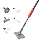 NICREW Aquarium Reinigungsset, 6-in-1 Reinigungswerkzeuge mit Scheibenreiniger, Algenschaber,...