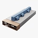 KIBONCY Künstlerische Wartezonen-Sofa-Kombination, Moderne abstrakte Form, modulare...