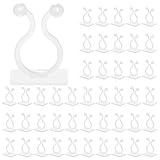 baotongle 50 Stück Pflanzenclips Kletterpflanzen Clips Wandbefestigung für Pflanzen Selbstklebende...