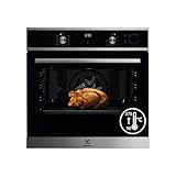Electrolux EOC5H40X SteamCrisp Einbau-Dampfgarer, Fassungsvermögen 72 l, Umluft- und...