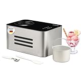 Sommertal Eiscreme Maschine ICE1500 3-in-1 Eismaschine, Frozen Joghurt & Sorbet, Eiscrememaschine...