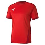 PUMA Jungen Teamgoal 23 Jersey Jr T-shirt, Puma Red-chili Pepper, 152 EU