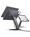 Spigen Magnetische iPad Ladestation, 18W Kabelloses Induktives Ladegerät Ständer 360° Drehbar mit...