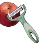 Karottenschäler für die Küche, Gemüseschäler aus Edelstahl,Multifunktionaler Gemüseschäler,...