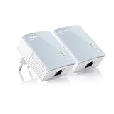 TP-Link TL-PA411 KIT AV500 Powerline Netzwerkadapter (500Mbit/s, 1 Port, energiesparend, Plug &...