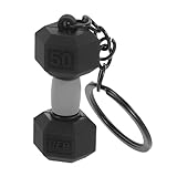 IMIKEYA Dumbbell Schlüsselanhänger PVC Sportlicher Hantelanhänger für Fitnessliebhaber Langlebig...