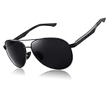 CGID Sonnenbrille Herren Pilotenbrille Polarisiert Piloten Verspiegelt Damen Metallrahmen UV400...