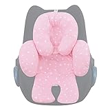 JANABEBE Sitzverkleinerer Antiallergikum Universal Baby 100% Baumwolle (Pink Sparkles, Enthält eine...