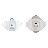 3M Aura 9322+C2, FFP2 Atemschutz-Maske für Handschleifen und Elektrowerkzeugarbeiten 2 Stück &...