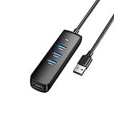 n/a USB-Hub 3.0 Mini 4-Port-USB 3.0-Splitter Micro USB-Hub AdapterFour-in-One-Dockingstation Laptop