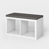 INWONA Kallax Regal Sitzauflage 76 x 39 x 4 cm Sitzpolster Sitzbank-Auflage Sitzkissen/Auflage für...