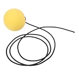 Alomejor PVC Soft Lacrosse Ball mit Seil für Innen- und Außentraining - Friendly Design für