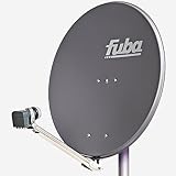 Fuba Satellitenschüssel Komplettset 4 Teilnehmer DAL 804 A - Sat Komplettanlage Fuba DAL 800 A Alu...