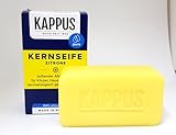 6er Pack Kappus Kernseife - Kappus Kernseife Zitrone – 6er Pack (6×150 g) – Vegane Kernseife...