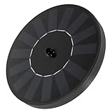 KONTONTY Solarbetriebene Schwimmende Solarbrunnenpumpe 14W für Garten Vogeltränke Pool Wasserspiel