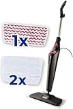 Vileda Steam Plus XXL Dampfreiniger | Hygienischer Bodenreiniger mit PowerPad und 2...
