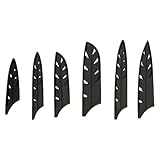 SHINEOFI 10 Stück Messer Schutzhüllen aus Kunststoff Universelle Schneidabdeckungen für 8 Zoll...