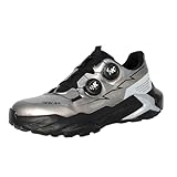 Dajingkj Arbeitsschuhe Herren Damen Leicht Atmungsaktiv Sicherheitsschuhe Stahlkappe Anti-Stoß...