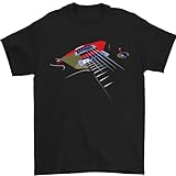 Guitar Perspective Guitarist Bass Electric Mens T-Shirt 100% Cotton Black XXL
